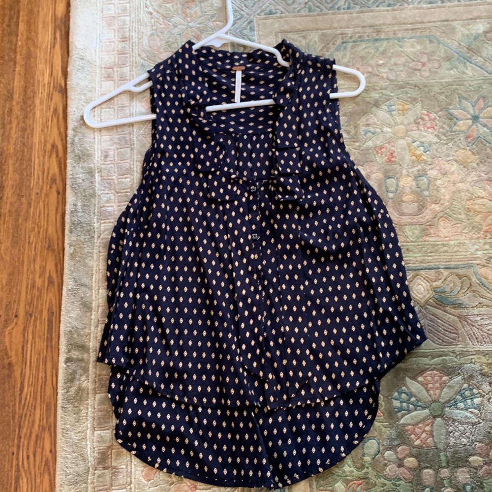 Free People Tank Work Blouse in Medium